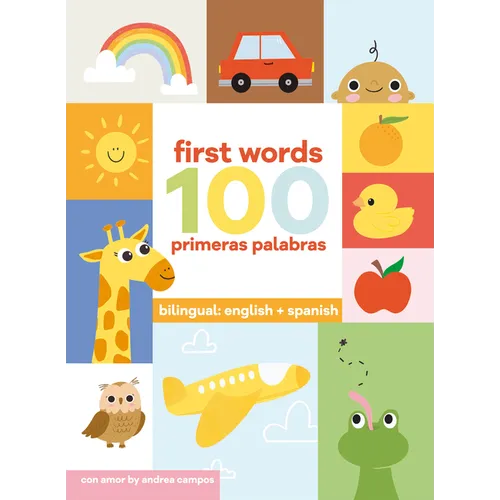 100 First Words + Primeras Palabras - Board Book