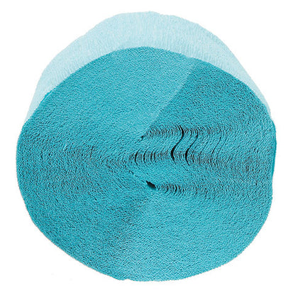 Crepe Paper Streamer - 81 feet - White