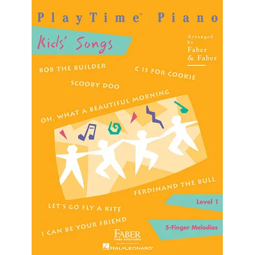 Playtime Piano Kids' Songs - Level 1 - Paperback