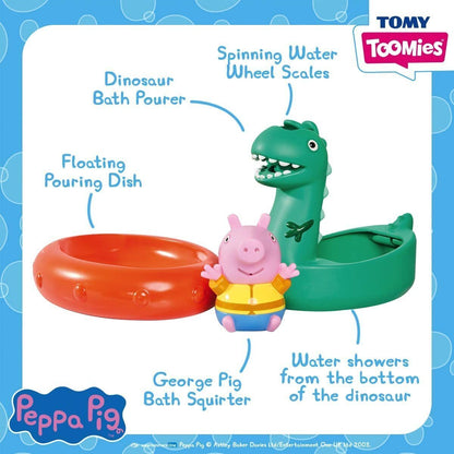 Toomies Peppa Pig Donosaur Bath Float