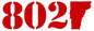 802 Decal - Red