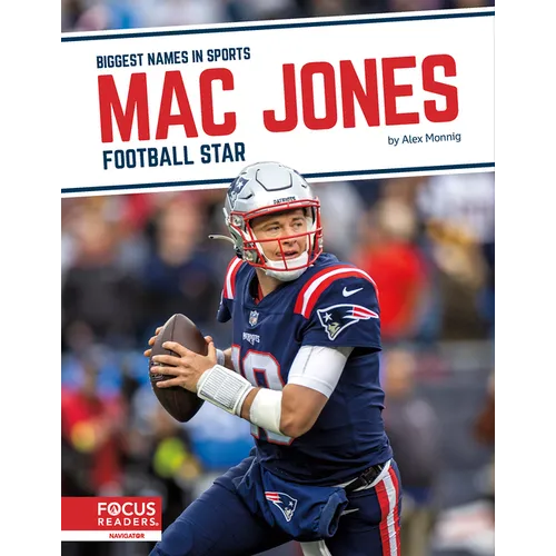Mac Jones: Football Star - Library Binding