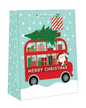 Juvenile Giftbag - Santa Bus - Large