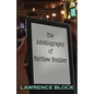 The Autobiography of Matthew Scudder - Paperback