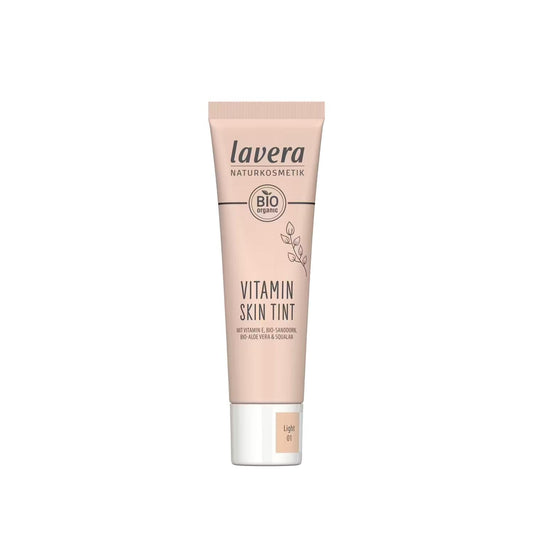 Lavera Vitamin Skin Tint Light 01: Natural Light Coverage, Even Skin Tone & Vitamin Enriched - Perfect for Fair Complexions