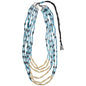 Quazi Long Layers Recycled Necklace