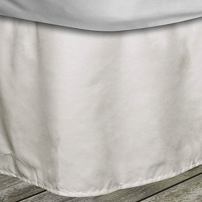 QuickFit Pleated Bedskirt with Elastic Fastener