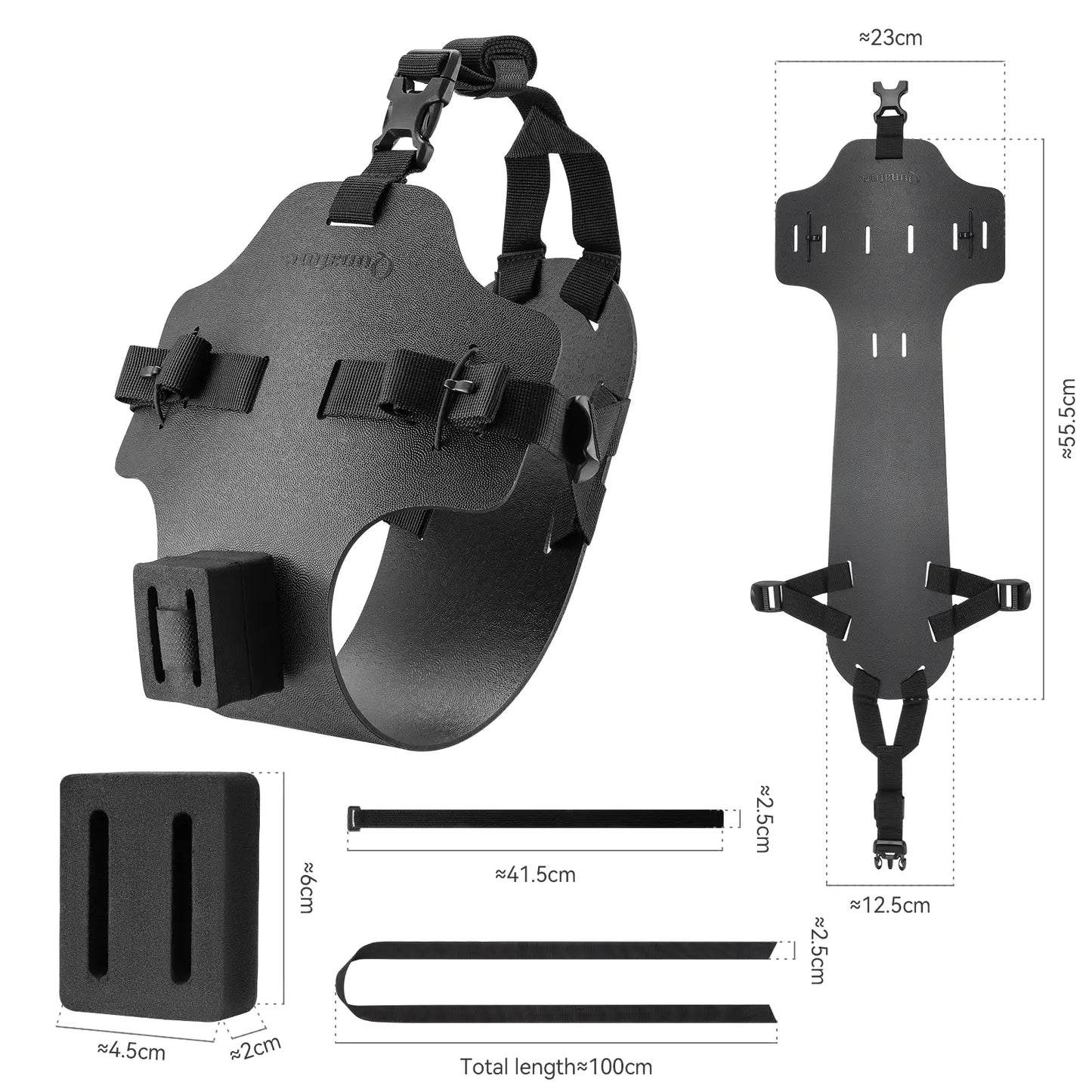 Waterproof & Lightweight Tail Bag Extension Bracket for Bikepacking