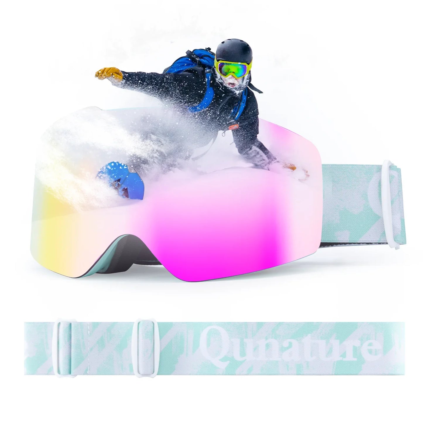 Frameless Anti-Fog Ski Goggle with UV400 Protection