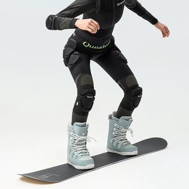 Protective Knee Pads with Thick Sponge Anti-slip for Ski