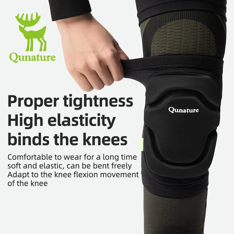 Protective Knee Pads with Thick Sponge Anti-slip for Ski