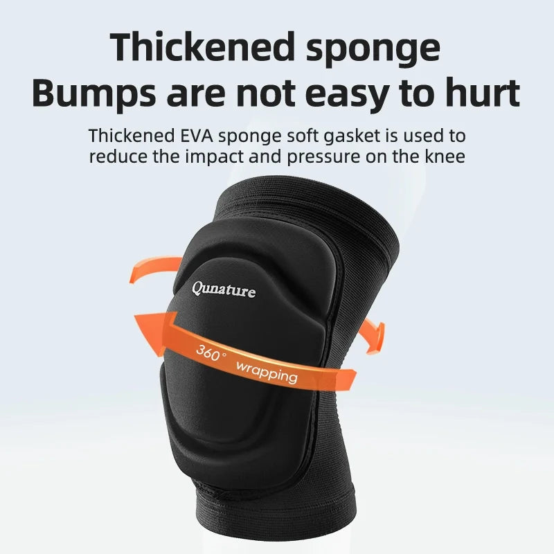 Protective Knee Pads with Thick Sponge Anti-slip for Ski