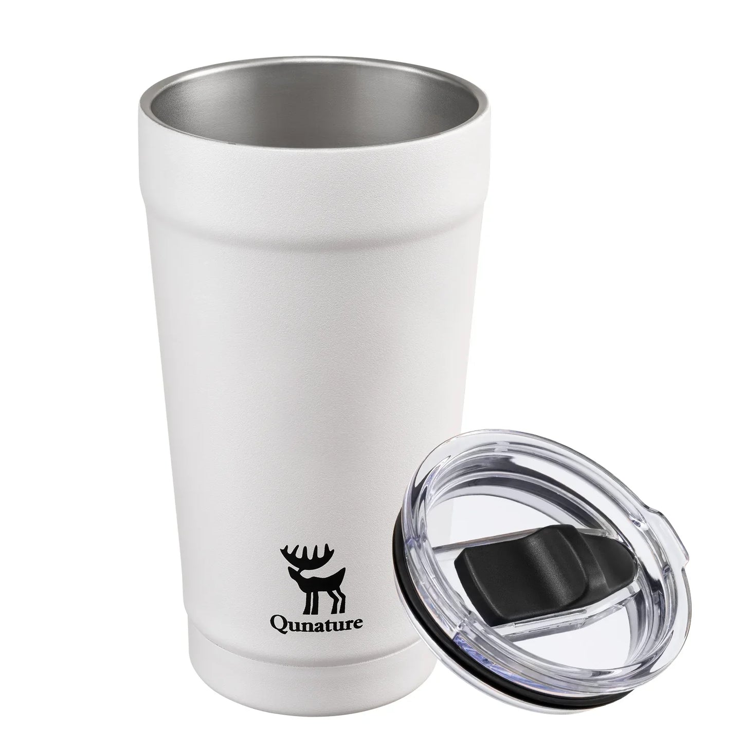 Stainless Steel Coffee Cup with Eco-Friendly Design, 6-Hour Thermal Performance for Hot & Cold Drinks