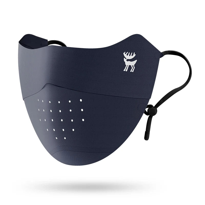 UV Protection Cool Face Mask – Breathable, Eye Coverage, Adjustable & Reusable