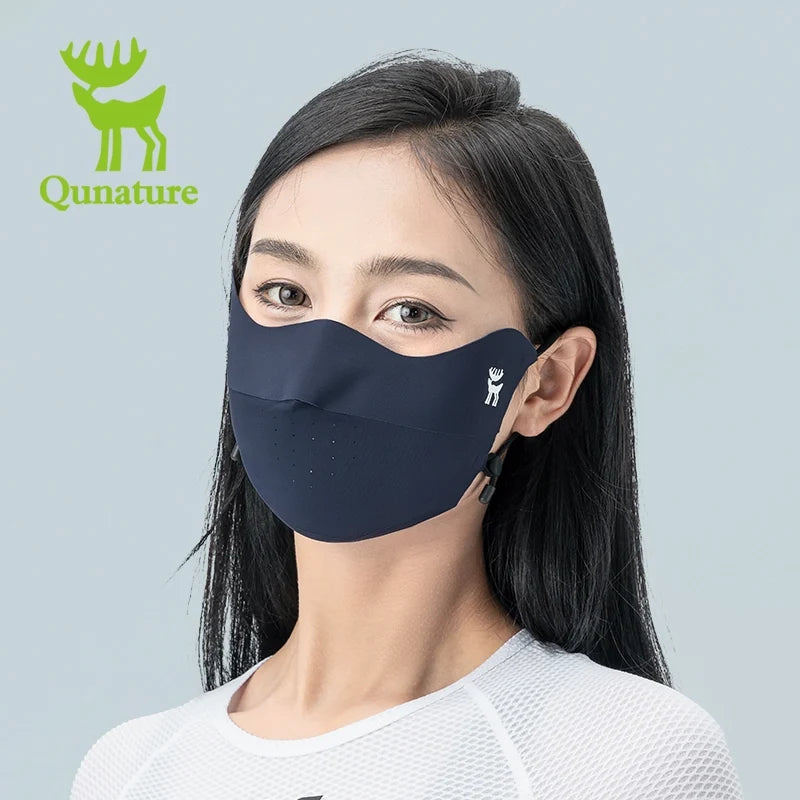 UV Protection Cool Face Mask – Breathable, Eye Coverage, Adjustable & Reusable