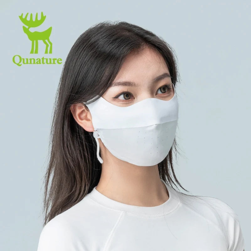 UV Protection Cool Face Mask – Breathable, Eye Coverage, Adjustable & Reusable