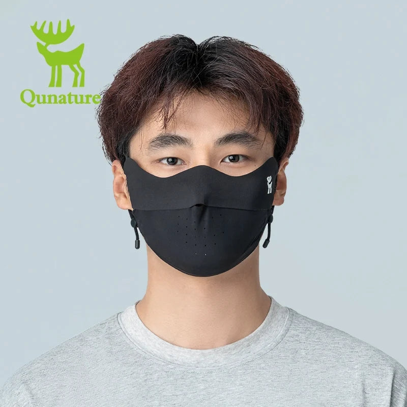 UV Protection Cool Face Mask – Breathable, Eye Coverage, Adjustable & Reusable