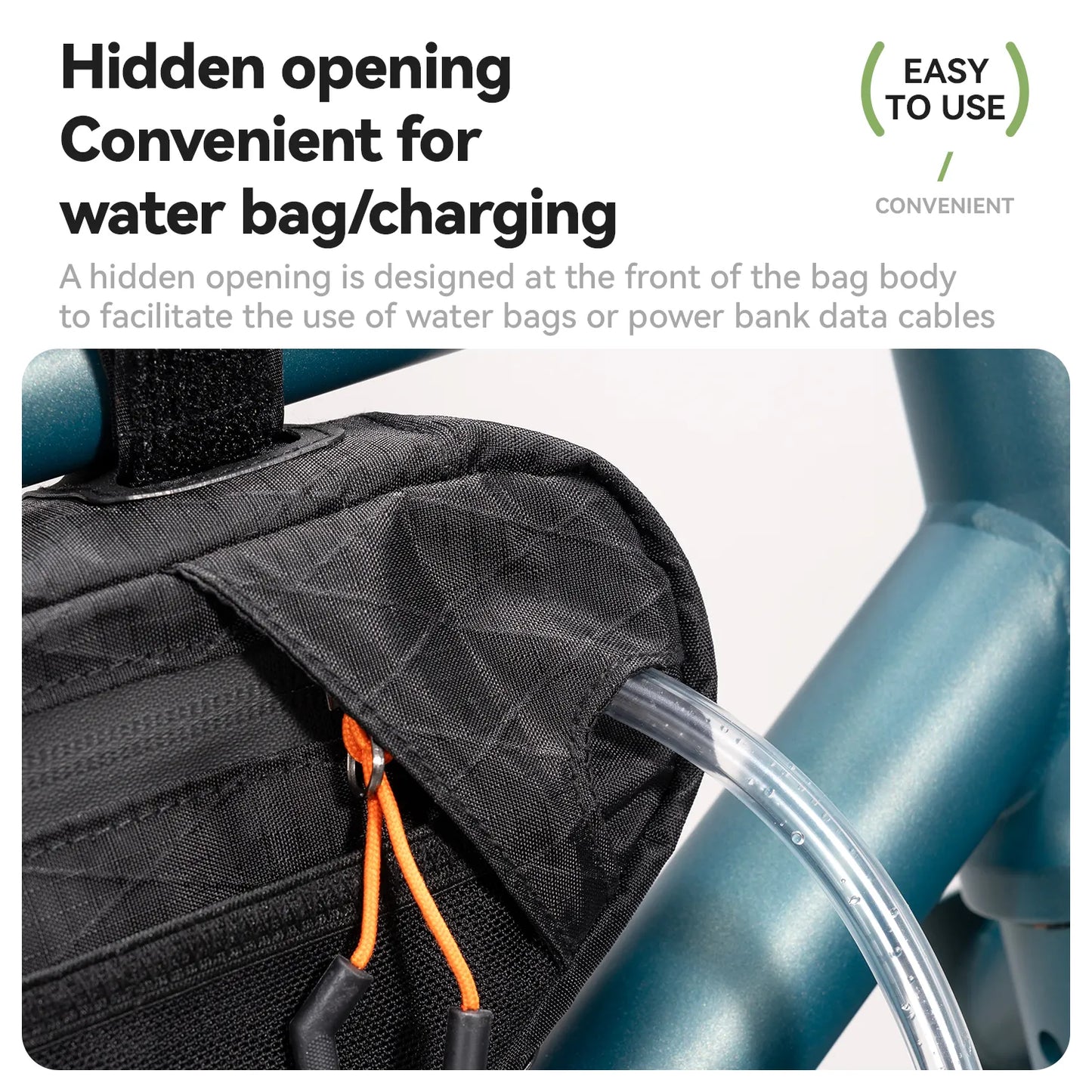 Water-repellent Frame Bag for Bikepacking 3.5L/4.2L/5L