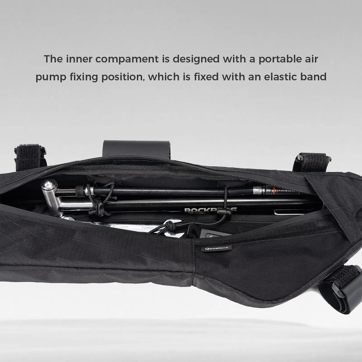 Water-repellent Frame Bag for Bikepacking 3.5L/4.2L/5L