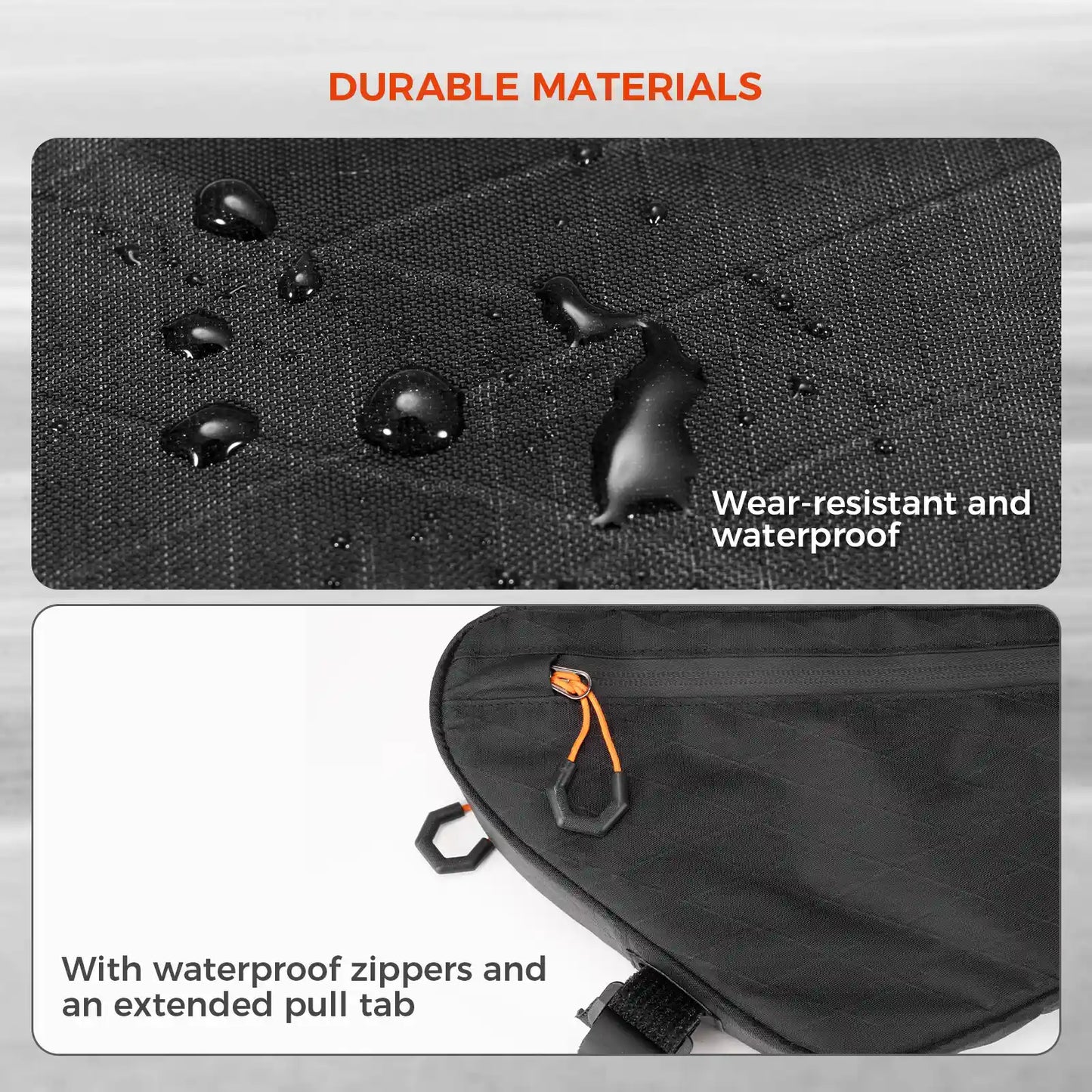 Water-repellent Frame Bag for Bikepacking 3.5L/4.2L/5L
