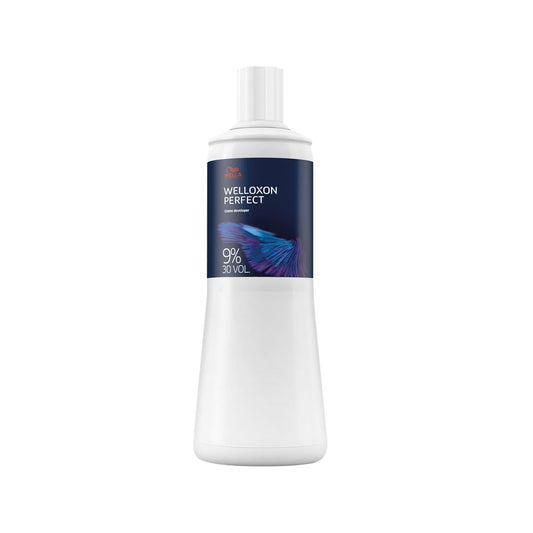 Wella Welloxon Perfect %9 30 Volume Developer 1000ml - High-Quality Hair Developer for Coloring and Bleaching