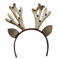 Gold Shimmer Antler Headband Bopper