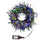 1000-Light Multi-Color LED Cluster Light Set