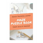 Maze Puzzle Books: The Challenging Maze Games for Teen, Adults, Brain Training for Seniors, Large Print - Paperback