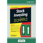 Stock Investing for Dummies(R) (16pt Large Print Edition) - Paperback