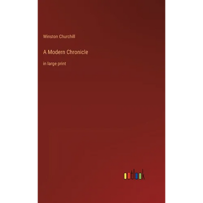 A Modern Chronicle: in large print - Hardcover