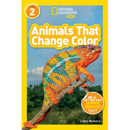 Animals That Change Color (National Geographic Kids Readers, Level 2) - Paperback