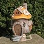 Mushroom Lighted Cottage Garden Figurine – 7 Inch