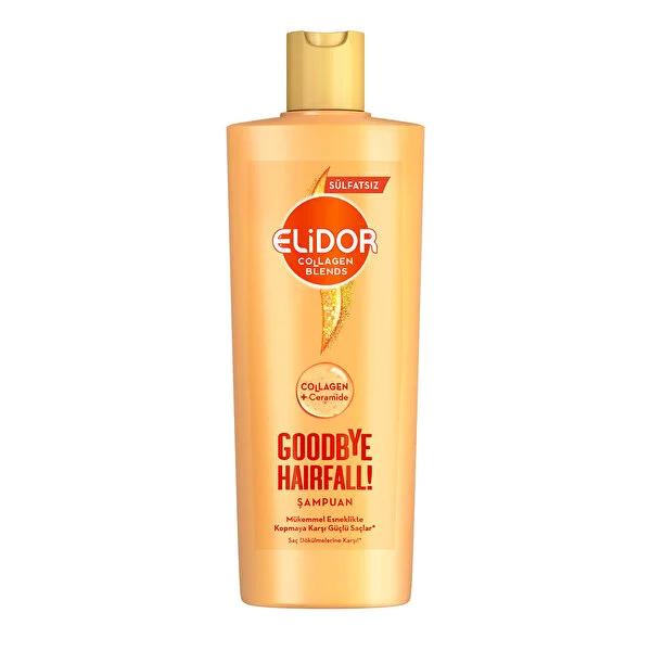 Elidor Collagen Blends Sulfate-Free Shampoo for Hair Fall Prevention - 11.83 fl oz