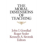 The Moral Dimensions of Teaching - Paperback