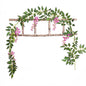Artificial Wisteria Bean Curd Vine Flower Rattan -