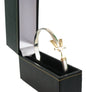 Vermont   Hook Bracelet with Gold 'VT' - 6mm Band - 6.5 Inch