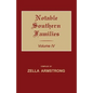 Notable Southern Families. Volume IV - Paperback