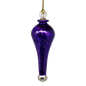 Shiny and Cute Egyptian Glass - Stretched Teardrop - Purple