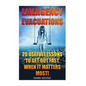 Emergency Evacuations: 20 Useful Lessons to Get out Fast when it Matters Most! - Paperback