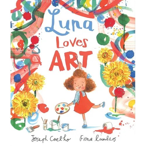 Luna Loves Art - Hardcover