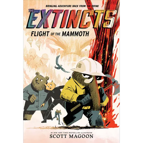 The Extincts: Flight of the Mammoth (the Extincts #2): A Graphic Novel - Hardcover