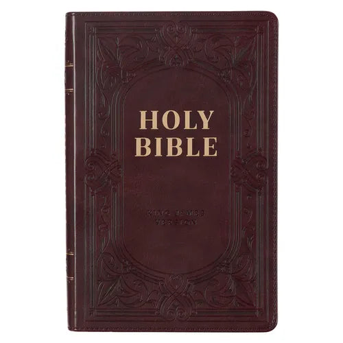 KJV Gift Edition Bible Dark Brown - Leather