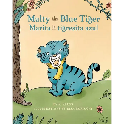 Malty the Blue Tiger (Marita la tigresita azul) - Paperback
