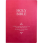 Kjver Holy Bible, Delight Yourself in the Lord Life Verse Edition, Large Print, Berry Ultrasoft: (King James Version Easy Read, Red Letter, Pink, Psal - Imitation Leather