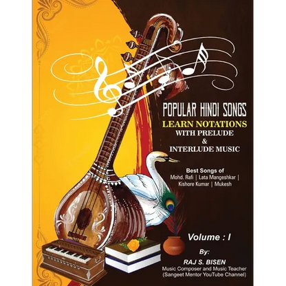 Popular Hindi Songs - Learn Notations with Prelude & Interlude Music - Paperback