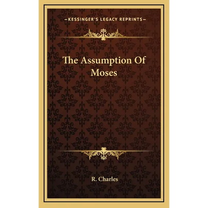 The Assumption Of Moses - Hardcover