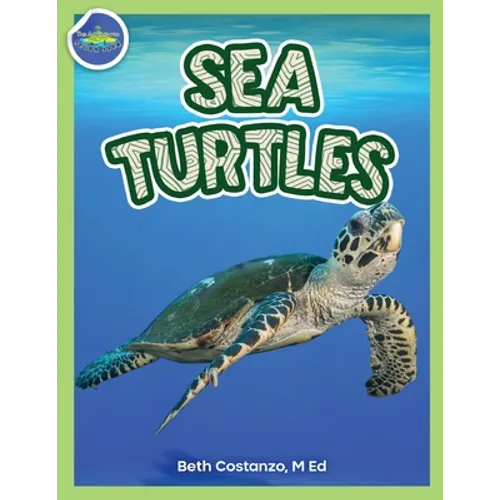 Sea Turtles Activity Workbook ages 4-8 - Paperback