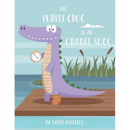 The Purple Croc In An Orange Sock - Paperback