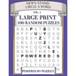 News Stand Circle a Word Vol.2: Large Print 100 Random Puzzles - Paperback