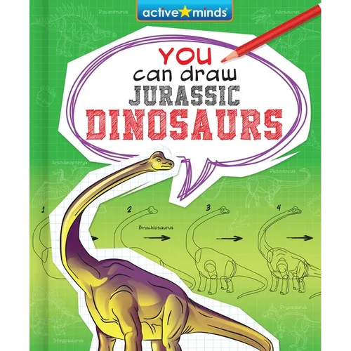 You Can Draw Jurassic Dinosaurs - Library Binding